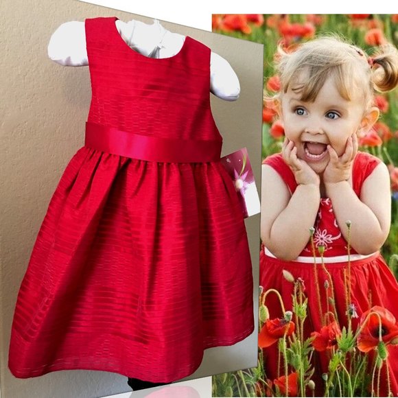 Princess Faith Other - PRINCESS FAITH Red Petticoat Dress | 6-9M | NWT!